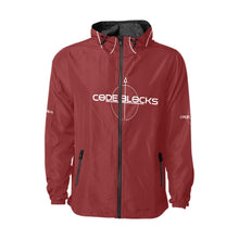 Load image into Gallery viewer, Unisex All Over Print Hooded Windbreaker (Model H23)