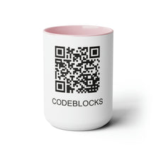 Load image into Gallery viewer, Two-Tone Coffee Mugs, 15oz