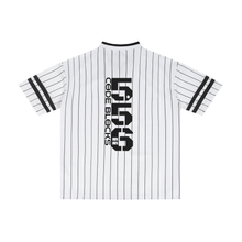 Load image into Gallery viewer, Unisex Striped Loose V-Neck T-Shirt