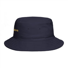 Load image into Gallery viewer, Code Blocks Embroidered Bucket Hat — Retro Tech Logo Streetwear