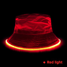 Load image into Gallery viewer, Outdoor Leisure Fishing Naked Sun Hat Tourism Sun Hat Led Light Fiber Luminous Bucket Hat