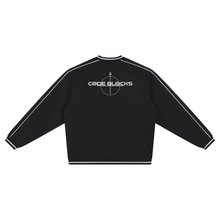 Load image into Gallery viewer, Unisex Color Block V-Neck Sweatshirt