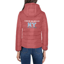 Load image into Gallery viewer, Women's Padded Hooded Jacket (H46)