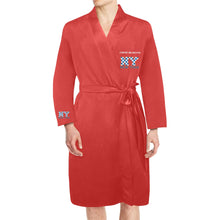 Load image into Gallery viewer, Men's Long Sleeve Belted Night Robe (H56)