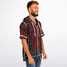 Load image into Gallery viewer, Hooded Baseball Jersey - AOP
