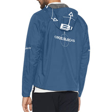 Load image into Gallery viewer, Unisex All Over Print Hooded Windbreaker (Model H23)