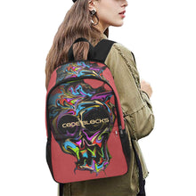 Load image into Gallery viewer, Fabric Backpack with Side Mesh Pockets (1659)