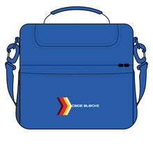 Load image into Gallery viewer, Retro Arrow Cooler Bag — Insulated Lunch Tote with 'Code Blocks' Logo