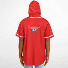 Load image into Gallery viewer, Hooded Baseball Jersey - AOP