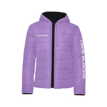 Load image into Gallery viewer, Kids' Padded Hooded Jacket (H45)