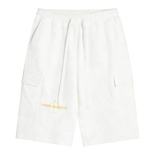 Load image into Gallery viewer, Unisex Drawstring Cargo Shorts
