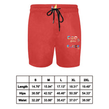 Load image into Gallery viewer, Men's Mid-Length Swim Shorts (L39)