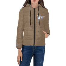 Load image into Gallery viewer, Women's Padded Hooded Jacket (H46)
