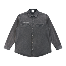 Load image into Gallery viewer, Denim Vintage Washed Heavyweight Jacket