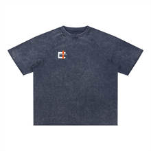 Load image into Gallery viewer, Unisex Mineral Wash Raw Edge T-Shirt