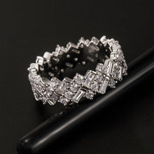 Load image into Gallery viewer, Inlaid Zircon 925 Sterling Silver Ring