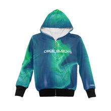 Load image into Gallery viewer, Big Girls' Zip Up Hoodie (H58)