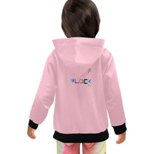 Load image into Gallery viewer, Little Girls' Zip Up Hoodie (H58)