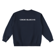 Load image into Gallery viewer, Oversized Crewneck Taped Sweatshirt