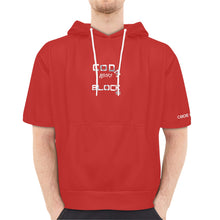 Load image into Gallery viewer, Men's Short Sleeve Fleece Hoodie (H54)