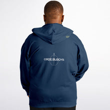 Load image into Gallery viewer, Fashion Plus-size Ziphoodie - AOP