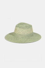 Load image into Gallery viewer, Fame Contrast Wide Brim Straw Hat