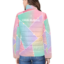 Load image into Gallery viewer, Women's stand collar padded jacket(H41)