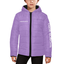 Load image into Gallery viewer, Kids' Padded Hooded Jacket (H45)
