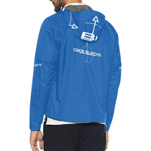 Load image into Gallery viewer, Unisex All Over Print Hooded Windbreaker (Model H23)