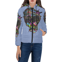 Load image into Gallery viewer, Women's Padded Hooded Jacket (H46)