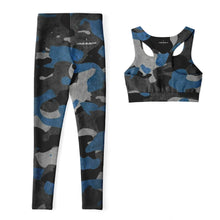 Load image into Gallery viewer, Padded Sports Bra & Leggings - AOP