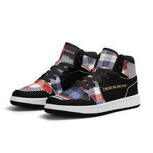 Load image into Gallery viewer, Children High-Top Synthetic Leather Sneakers