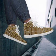 Load image into Gallery viewer, D17 High Top Synthetic Leather Sneaker