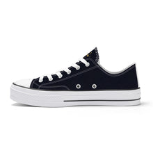 Load image into Gallery viewer, SF_S62 Unisex Classic Low Top Canvas Shoes - White
