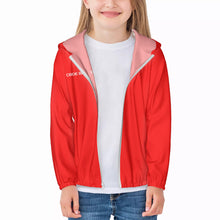Load image into Gallery viewer, HC_F2 Kids Sun Protective Lightweight Zipper Hoodie