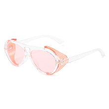 Load image into Gallery viewer, Punk sunglasses steam glasses personalized oval sunglasses