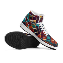 Load image into Gallery viewer, Unisex New Synthetic Leather High Top Sneakers