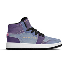 Load image into Gallery viewer, Children High-Top Synthetic Leather Sneakers