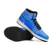 Load image into Gallery viewer, Unisex New Synthetic Leather High Top Sneakers