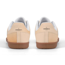 Load image into Gallery viewer, Classic White Retro Court Sneaker — Gum Sole Edition