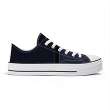 Load image into Gallery viewer, SF_S62 Unisex Classic Low Top Canvas Shoes - White