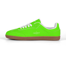 Load image into Gallery viewer, Classic White Retro Court Sneaker — Gum Sole Edition