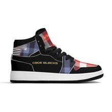 Load image into Gallery viewer, Children High-Top Synthetic Leather Sneakers