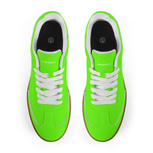Load image into Gallery viewer, Classic White Retro Court Sneaker — Gum Sole Edition
