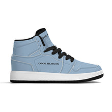 Load image into Gallery viewer, Children High-Top Synthetic Leather Sneakers