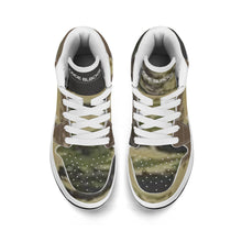 Load image into Gallery viewer, Children High-Top Synthetic Leather Sneakers