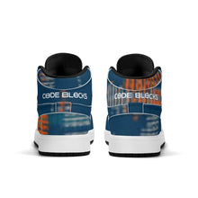 Load image into Gallery viewer, Children High-Top Synthetic Leather Sneakers