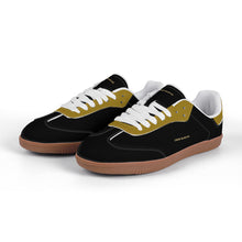 Load image into Gallery viewer, Classic White Retro Court Sneaker — Gum Sole Edition