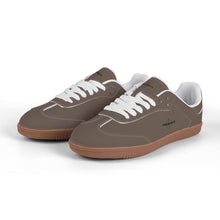 Load image into Gallery viewer, Classic White Retro Court Sneaker — Gum Sole Edition