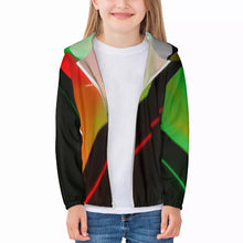 Load image into Gallery viewer, HC_F2 Kids Sun Protective Lightweight Zipper Hoodie